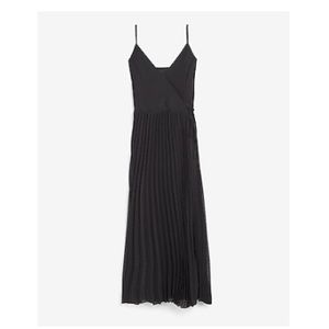 Express Pleated Wrap Dress